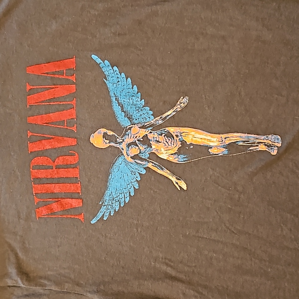 Nirvana Graphic Band Tshirt
